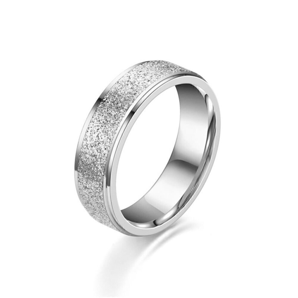 Fashion U Shape Titanium Steel Plating Rings